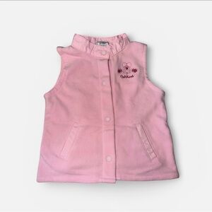 OshKosh B'gosh Light Pink fleece vest